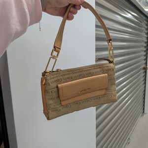 Vintage Calvin Klein Tan Shoulder Bag